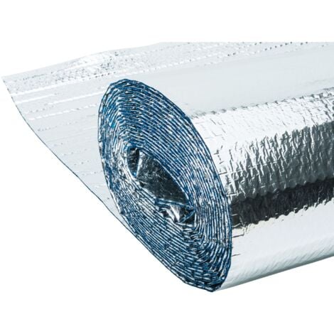 Dripex Film Isolant Aluminisé 3-4mm pour radiateur sol toit mur,  reflecteurs de chaleur isolant thermoréfléchissant - 0,6x10M (6 ) -  Cdiscount Bricolage