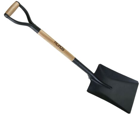 Pelle carrée en acier avec anneau 280 x 340 mm (1/6)