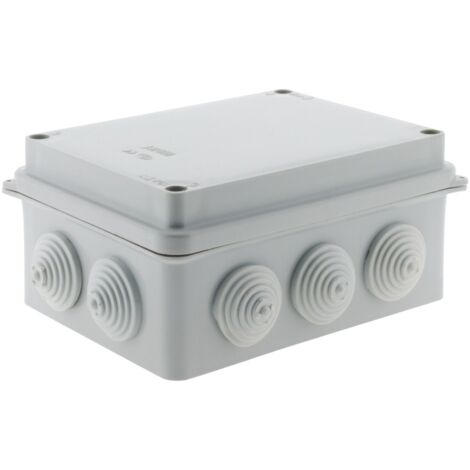 Boîte De Jonction En Saillie, IP54, Boîte De Jonction Blanche 75 X 75 X 41 Mm 5 Pieces 87998016