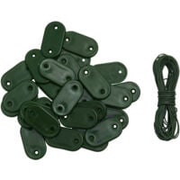 Kit de 30 fixations Werkapro pour brise vue, canisse et natte