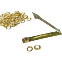 Linxor France /® Lot de 20 /œillets /à clipser pour b/âche /à bulles Norme CE