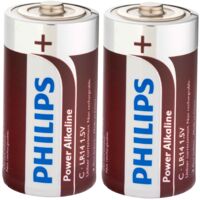 Pile philips lr14 c alcaline 2pcs