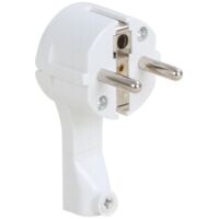 Zenitech Spina Maschio 16A 2P+T Grigio - Connettore Elettrico Compatto E Leggero Per Elettrodomestici - Conforme CE