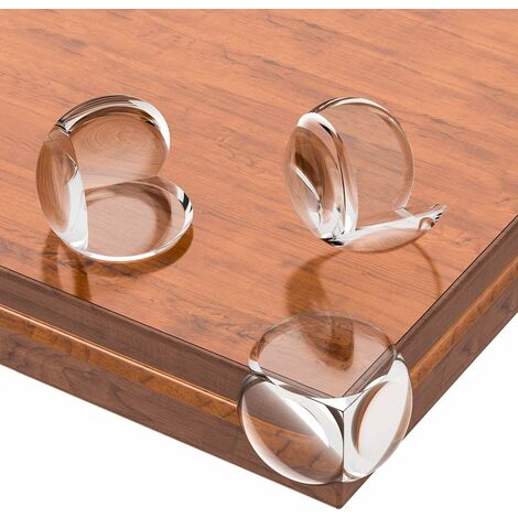 Kueatily Protege Coin Pieces Protection Coin De Table Bebe Transparent