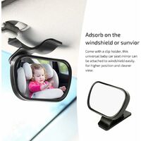Kueatily Bebe Vue Arriere Miroir De Surveillance Pour Bebe Miroir De Voiture Pour Bebe Retroviseur Securite