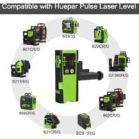 Détecteur/récepteur Laser HUEPAR Pour Niveaux Laser Rotatifs - Précision Et Portée Pour Le Btp !