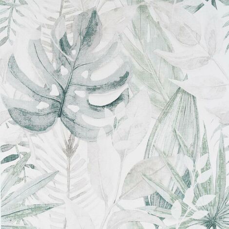 Arthouse Chalky Tropical Soft Navy Wallpaper Botanical Paste The Wall Vinyl (1/4)