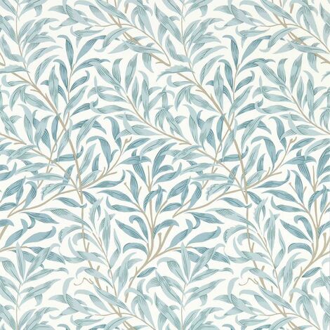William Morris Design Willow Boughs Mineral Wallpaper Paste The Wall Non-woven (1/4)
