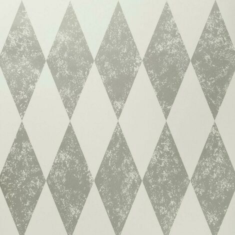 Clarke and Clarke Tortola Nickel Silver Wallpaper Metallic Effect Paste The Wall (1/4)