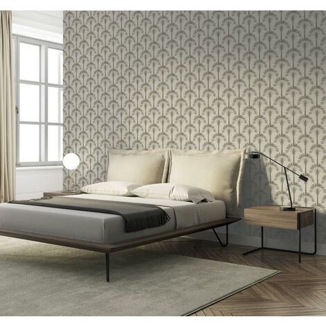 Arthouse Palm Palace Cream & Gold Any Room Paste The Wall Quality Wallpaper