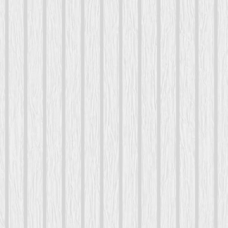 Debona Crystals Wood Slats White Wallpaper Glitter Encrusted Textured Vinyl (1/4)