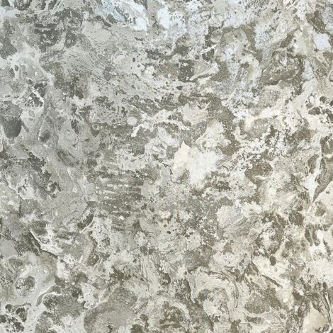 Rasch Vasari Ariana Marble Grey Wallpaper Textured Luxury Vinyl Feature Wall (1/4)