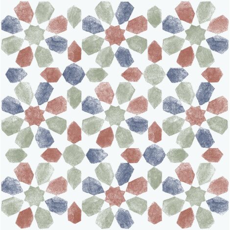 Spanish Leaves Floor Tiles Self Adhesive Vinyl Flooring Kitchen Bathroom 1m²