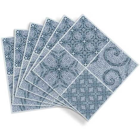 Roman Mosaic Floor Tiles Self Adhesive Vinyl Flooring Kitchen Bathroom 1m²
