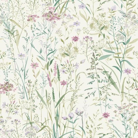 Grandeco Free Flower Pink Wallpaper Floral Botanical Textured Paste The Wall (1/4)