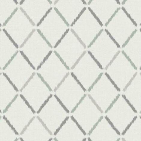 A Street Prints Theory Trellis Grey Green Wallpaper Textured Paste The Wall (1/4)