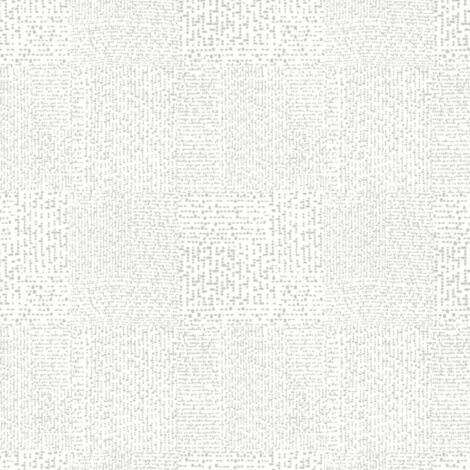 Fine Decor Abstract Geometric Silver Wallpaper Intricate Design Paste The Wall (1/4)