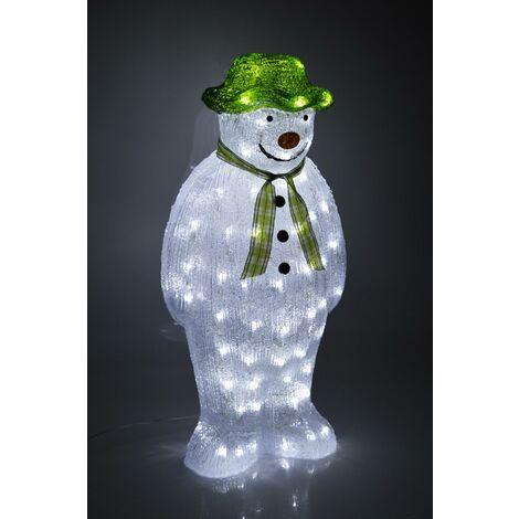 the snowman and snowdog christmas lights