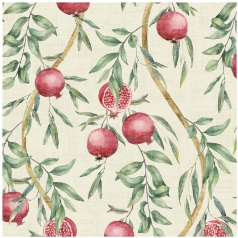 Arthouse Pomegranate Trail Botanical Foliage Washable Paste The Paper Wallpaper
