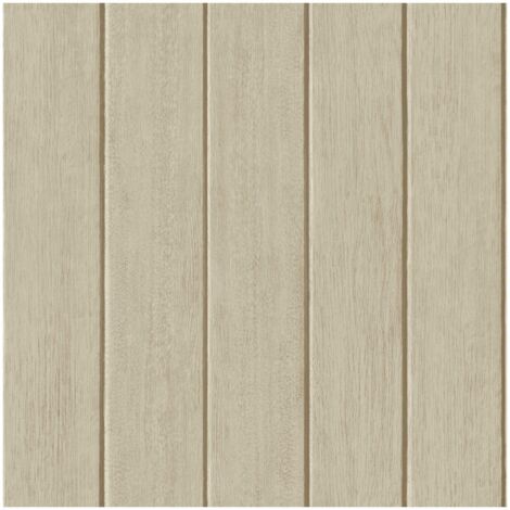 Fine Decor Painted Wood Panel Natural Wallpaper Paste The Paper Washable Plank