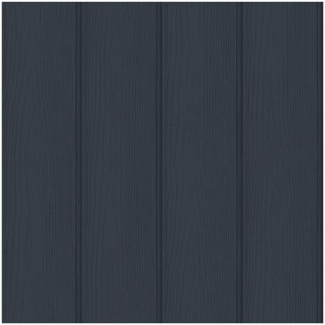 Holden Decor Tongue & Groove Navy Wallpaper Wood Planks Washable Paste The Paper (1/4)