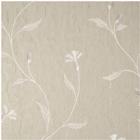 Vymura Bellagio Floral Trail Luxury Italian Vinyl Wallpaper Paste The Paper (1/4)