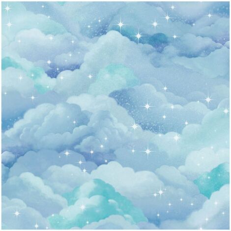Holden Decor Dreamland Aqua Wallpaper Kids Room Bedroom Nursery Paste The Paper (1/4)