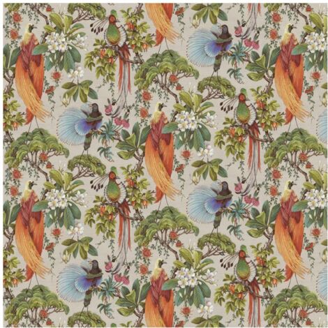 Holden Decor Yasuni Natural Premium Wallpaper Paste The Wall Botanical Jungle