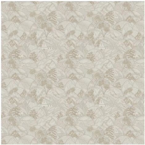 Holden Decor Teshio Dove Premium Wallpaper Paste The Wall Washable Metallic (1/4)