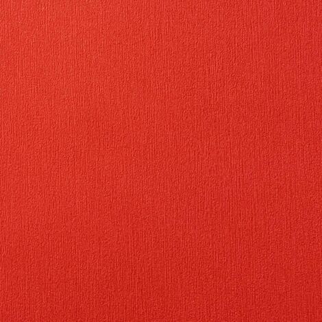 Bright Red Wallpaper Textured Paste The Wall Vinyl Modern Living Room Bedroom (1/4)