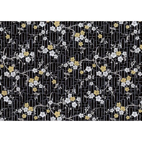 Oriental Blossom Fablon Stationary Crafts Self Adhesive Film 2 m X 45 cm Vinyl (1/4)