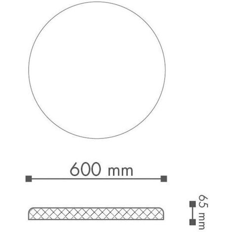 Ceiling Rose R10 Resin Strong Lightweight Easy Fix 60cm Diameter Paintable