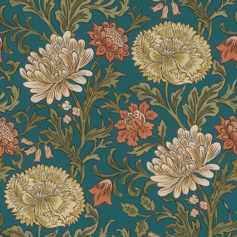 Sailsbury Cottage Floral Wallpaper Paste The Wall Country Flowers ...