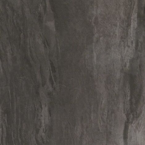 Floorpops Raven Self Adhesive Vinyl Floor Tiles Modern Grey Concrete Kitchen