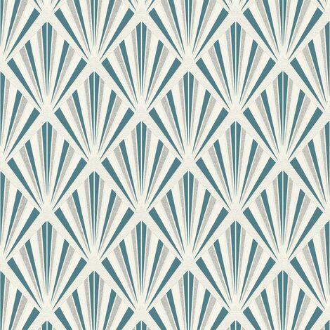 Leaves botanical modern art deco wallpaper Vector Image