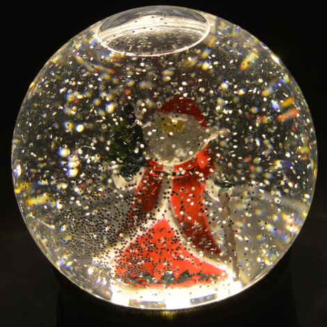 LED Glitter Snow Globe