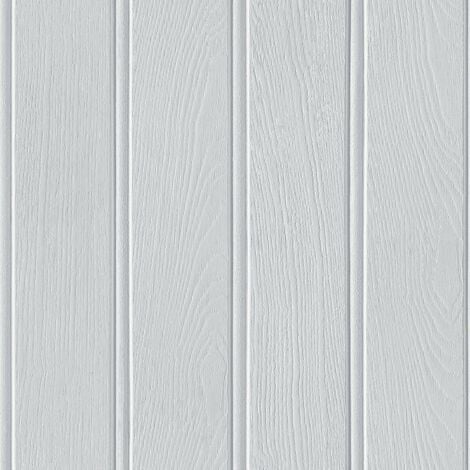 Wood Effect Wallpaper Grains Board Plank Realistic Tongue & Groove Grey Arthouse