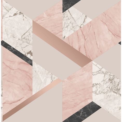 Rose gold deals wallpaper marble