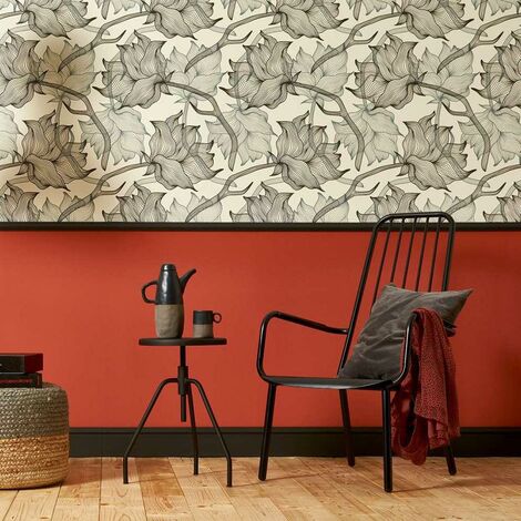 AS Creation Textured Terracotta Plain ...