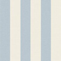 Grandeco Maison Striped Blue White Wallpaper Textured Paste The Wall Vinyl