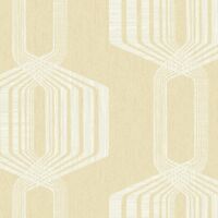 Wallquest Camden Geometric Beige Wallpaper Modern Stylish Acrylic Coated Paper