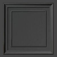 Fine Decor Square Panel Raven Wallpaper Contemporary Black Paste The Paper