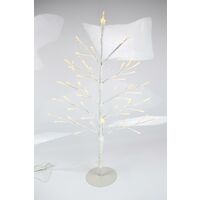 Christmas LED Angel Lit Tree Twig 2D Xmas Warm White Lights Outdoor Indoor 60cm