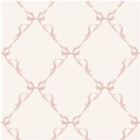 Holden Decor Tied With A Bow Cream Pink Wallpaper Paste The Wall Washable 14032