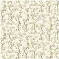 Holden Folia Cream Pink Vinyl Tree Blossom Wallpaper Modern Paste The Wall