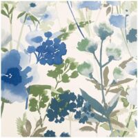 Lansfield Countryside Floral Blue Wallpaper Paste The Paper Heavyweight