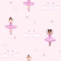 Ballerina Pink Wallpaper Holden Kids Children Wallpaper Butterfly Glitter