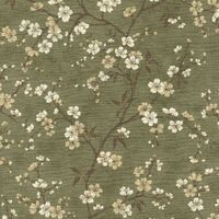 Cherry Blossom Textured Vinyl Wallpaper Paste The Wall Botanical Wall Covering