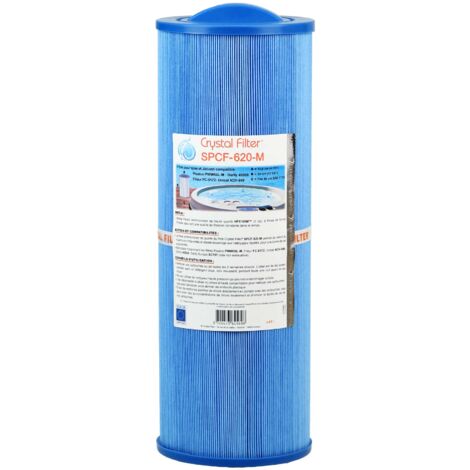 Filtre Spa Crystal Filter® SPCF-620-M - Compatible Pleatco PWW50L-M - Unicel 4CH-949 - Darlly 40508 (1/5)