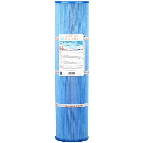 Filtre Spa Crystal Filter® SPCF-428-M - Compatible Pleatco PRB75M - Unicel C-4975AM - Darlly 40751 (1/5)